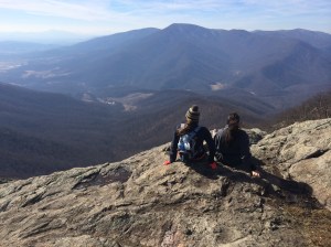 Looking out over Virginia